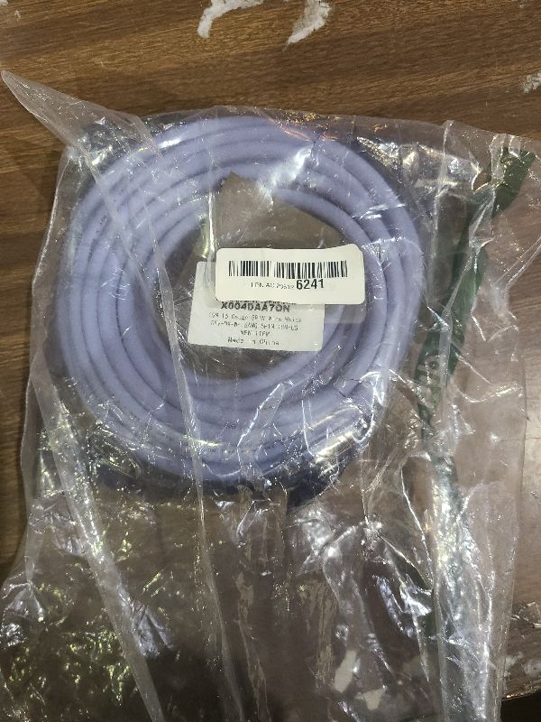 Photo 1 of 16 Gauge 5 Conductor Electrical Wire, 32.8FT White Stranded Low Voltage 16/5 Cable PVC Case, 16 AWG Tinned Copper 5 Wire Extension Power Cable for LED Lamp Lighting, Automotive