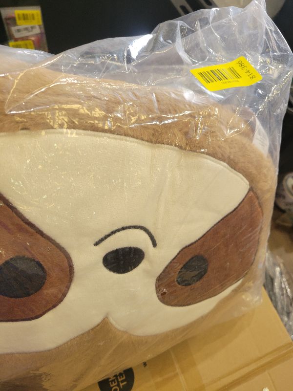 Photo 1 of 16 Inch Kawaii Sloth Plush Pillow – 1 Count