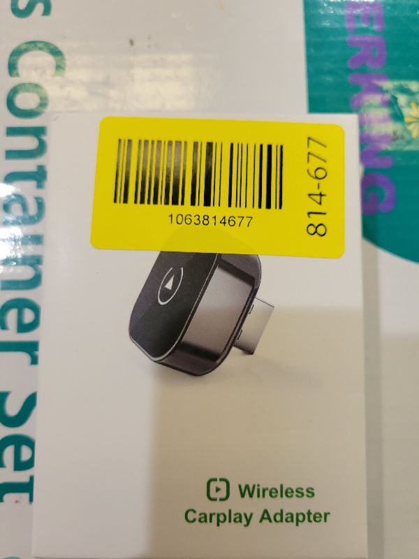 Photo 1 of 2-in-1 Wireless CarPlay & Android Auto Adapter, Plug & Play CarPlay Dongle Converts Wired to Wireless, Fast Auto-Connect, No Delay, Compact Design for iPhone & Android with USB/USB-C Port(Black)