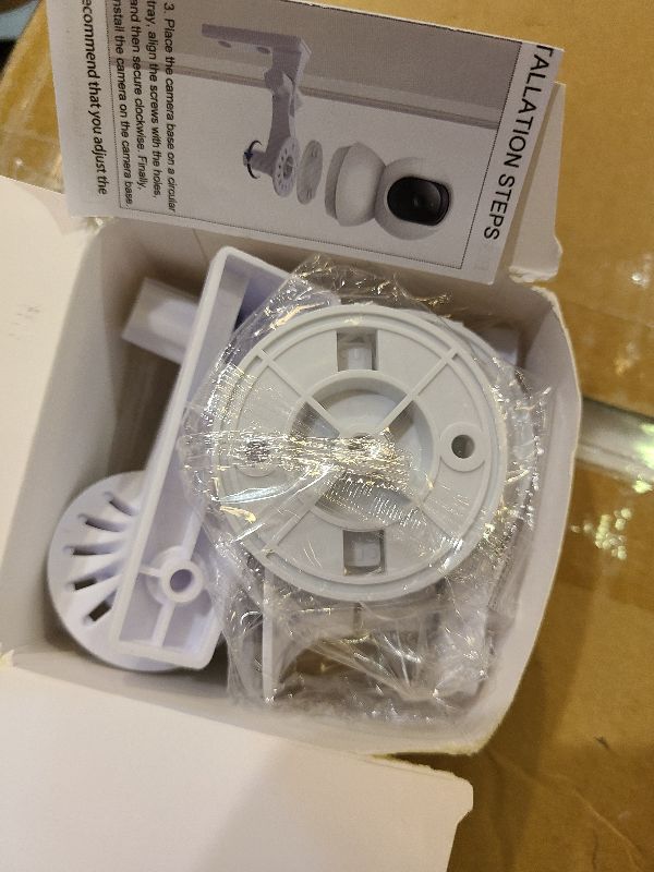 Photo 1 of 2 Pack Wall Mount Compatible with Reolink E1/E1 Pro Camera, Adjustable Wall Mount Bracket Indoor and Outdoor Security Mount 180 Degree with 1/4 inch Thread(Camera is NOT Included)