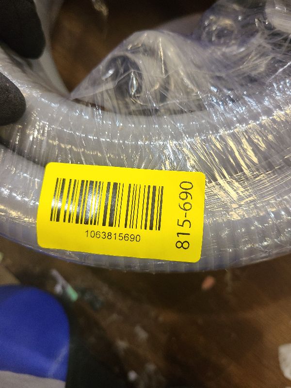 Photo 1 of 1inch 25ft Electrical Conduit Kit,Liquid-Tight Conduit and Connector Kit with 5 Straight and 3 Angle Fittings Included,Flexible Non - Metallic Electrical Conduit(1" Dia, 25 Feet)