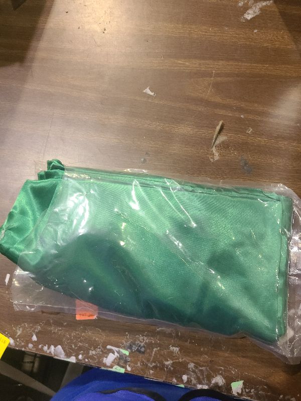 Photo 1 of 10 x 10 Feet Green Backdrop Curtain for Partie, Background Curtains for Photoshoot, Birthday, Wedding, Halloween, Thanksgiving, Christmas, New Year Party Decorations 5Ft x 10Ft, 2 Panels