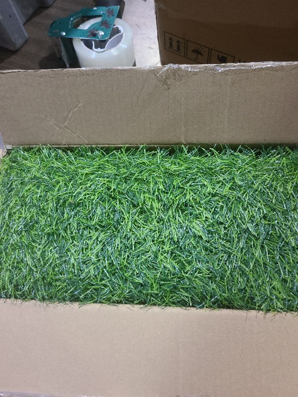 Photo 1 of 2 Pack 26"x30" Dog Grass Pee Pads, Reusable Artificial Grass Turf Rug for Puppy & Cats, Washable Fake Grass Mat Dog Pee Pad Replacement Outdoor Indoor Potty Training Pads with Drainage Holes