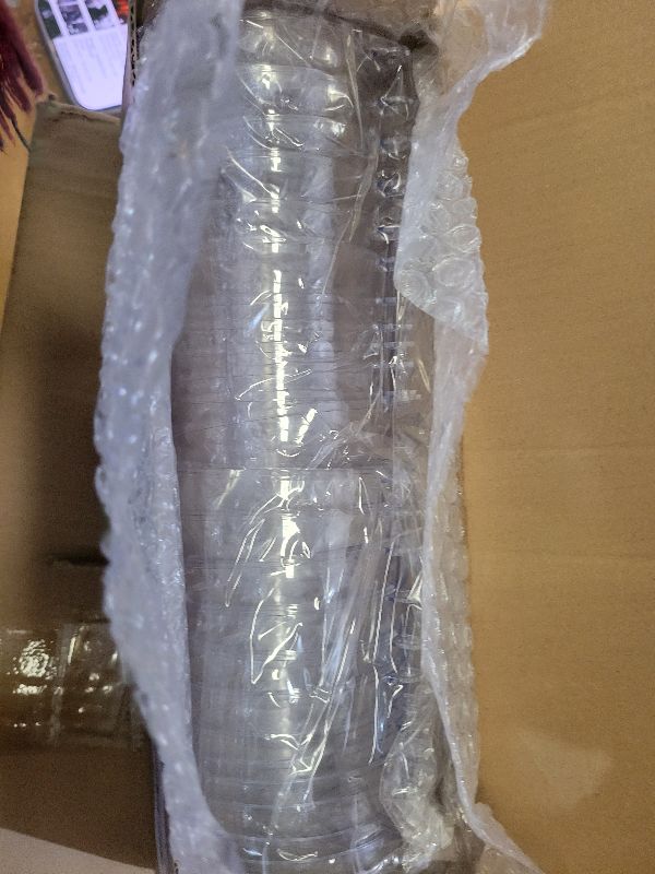 Photo 1 of 12 Pack Clear Plastic Fillable Ornament Ball 3.15''/80mm for Christmas,Holiday, Wedding,Party,Home Decor