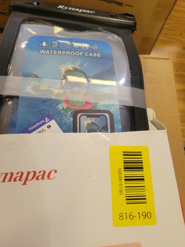 Photo 1 of [Up to 10"] Large Waterproof Phone Pouch Bag - 2 Pack IPX8 Waterproof Phone Case for iPhone 17 16 15 Pro Max Galaxy S25 S24 Ultra, Touchscreen & Underwater Photography, Beach Cruise Travel Essentials