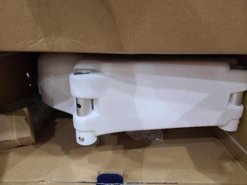 Photo 1 of 2-in-1 Locking Raised Toilet Seat with Tool-free Removable Arms