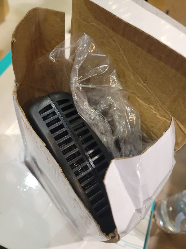 Photo 1 of 12V 200W Portable Car Heater & Defroster - 12 Volt Plug in Car Heater for Vehicle, Windshield Defogger with 360° Rotation (Black)