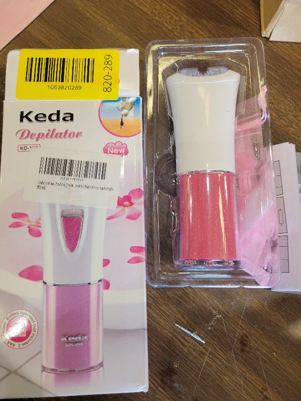 Photo 1 of 2026 New Glamorous Skin Ice Cooling Epilator for Face and Body-Cordless Portable Hair Removal Device for Women with LED Light-Smooth Glide for Facial-Bikini,Arms and Legs