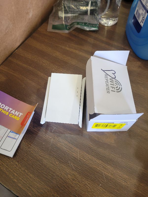 Photo 1 of 2025 1.2Gbps WiFi Extender Signal Booster, Up to 12880 sq. ft, Dual Band 5GHz/2.4GHz, WiFi Extenders Signal Booster for Home, WiFi Range Extender with Ethernet Port, Connects 100+ Devices