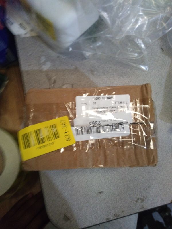 Photo 1 of 24 Pack Tablecloth Weights, Crystal Table Cover Pendant with Metal Clip Clamps, Glass Heavy Teardrop Prisms Table Cloth Hangers for Decoration, Outdoor Picnic, Family Dinner Party