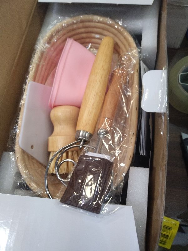 Photo 1 of 2 in 1 Cast Iron Loaf Pan with Lid, 9×5 Inch Bread Baking Pans for Homemade Bread, Pre-Seasoned Loaf Pan Bread Pan with Sourdough Bread Baking Supplies for Bread Baking, Meatloaf (2 Piece Set)