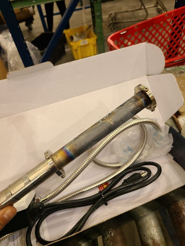 Photo 1 of 1600W Titanium Fully Submersible Portable Electric Immersion Water Heater, 100% Waterproof, Built-in Thermostat, Overheating Prevention, Bucket Water Heater, Easy and Convenient to Use