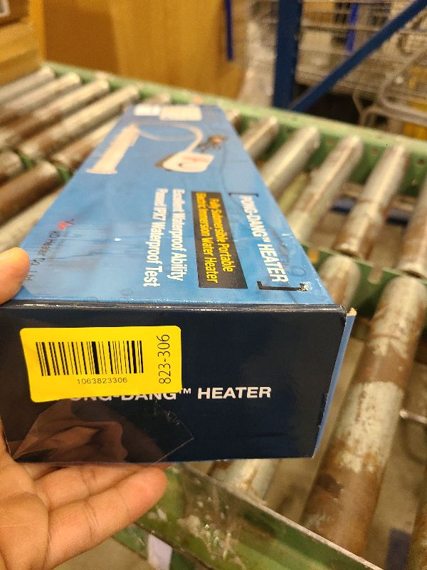 Photo 1 of 1600W Titanium Fully Submersible Portable Electric Immersion Water Heater, 100% Waterproof, Built-in Thermostat, Overheating Prevention, Bucket Water Heater, Easy and Convenient to Use