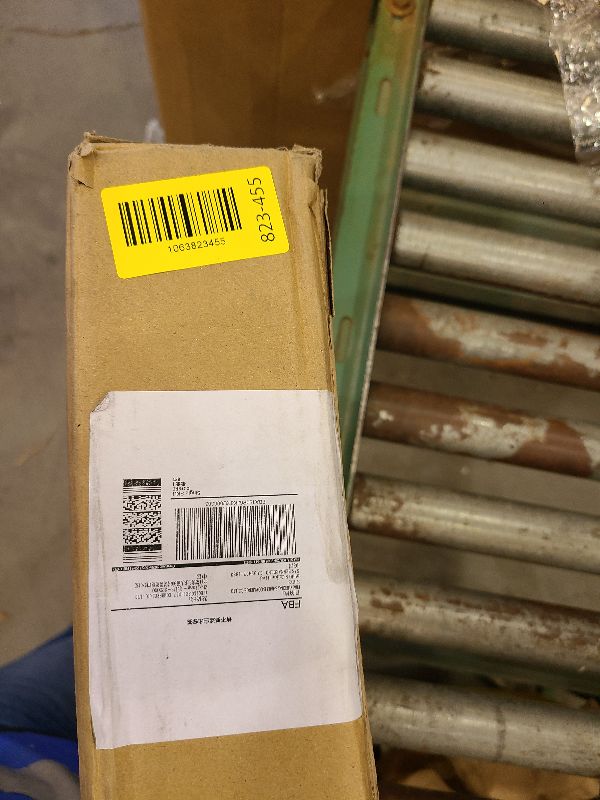 Photo 1 of 104RDHOUSE 8FT Sliding Library Ladder Hardware Kit,Black Telescopic Top Hook,Bottom Wheel with Brake,MAX Load 300lbs,No Ladder