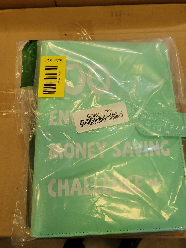 Photo 1 of 100 Envelopes Money Saving Challenge Binder, A5 Savings Challenges Book with Envelopes & Reusable Tracker, Savings Binder - Save $5050 in Fun & Motivating Way, A5