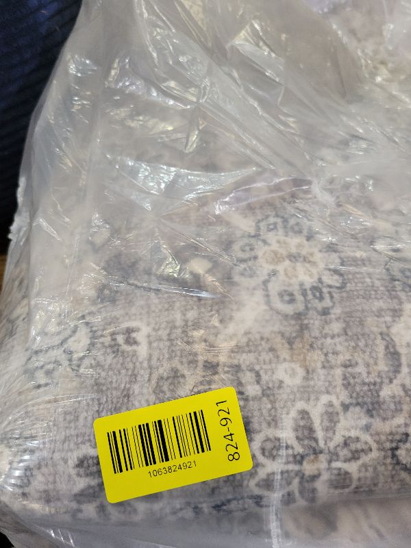 Photo 1 of 10x12 Area Rugs for Living Room: Large Rugs Washable Stain Resistant Non Slip Distressed Vintage Rug Low Pile Faux Wool Soft Carpet for Bedroom Farmhouse Dining Room Nursery Kids Playroom