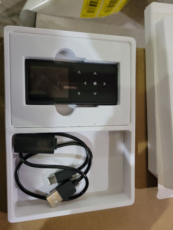 Photo 1 of 128GB MP3 Player with Bluetooth 5.2, AiMoonsa Music Player with Built-in HD Speaker, FM Radio, Voice Recorder, HiFi Sound, E-Book, Earphones Included