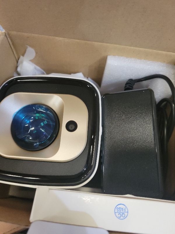 Photo 1 of ?Auto Focus&1080P?Magcubic Mini Smart Projector with 4K Support, Portable Projector with Wifi and Bluetooth, 5W Speaker, Built in Apps, Voice Control, Outdoor Movie Projector