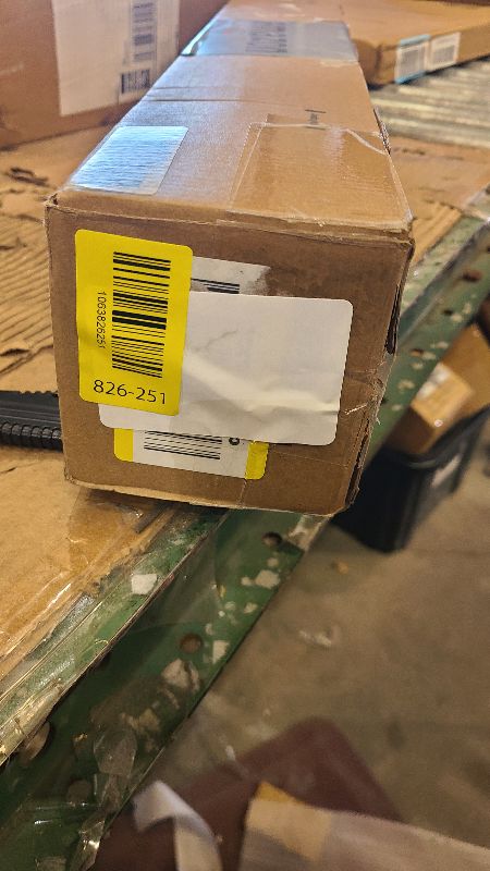 Photo 1 of 2 Pack Curtain Rods, 1 Inch Telescoping Drapery Rod 28 to 48 inch (2.3 to 4ft), USFOOK Curtain Rods for Windows 16 to 44 Inches, Silver Translucent Finials