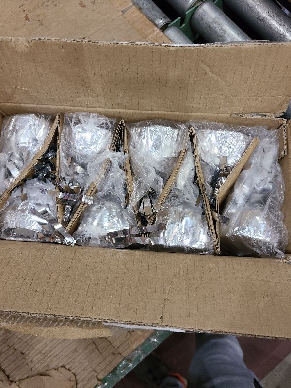 Photo 1 of 16 PCS Metallic Wrapped Balloon Weights Silver Heavy Balloon Weight for Balloons Birthday Party Table Centerpiece Decorations