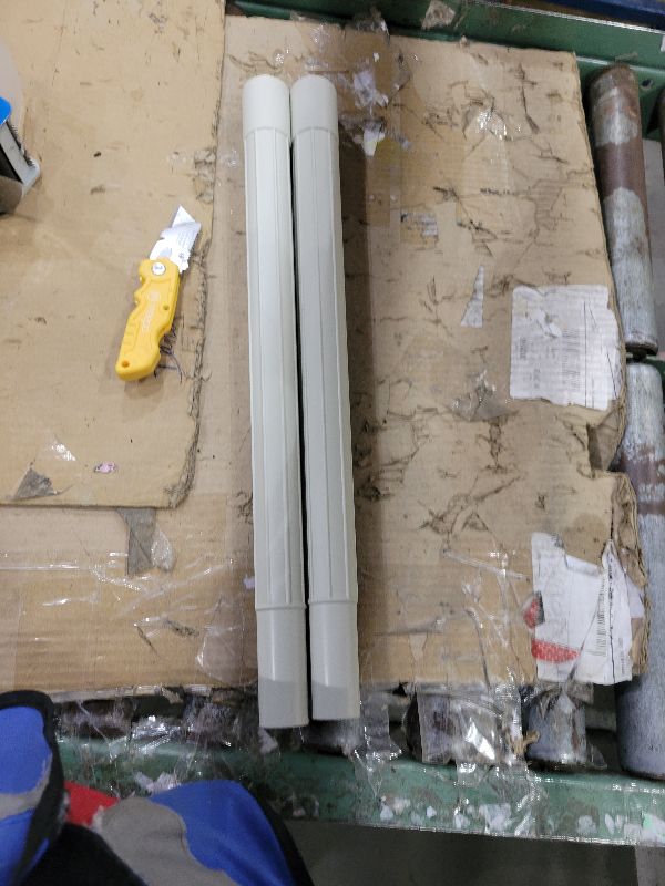 Photo 1 of 2 Pcs Vacuum Extension Wand Compatible with Oreck Canister,Eureka,Electrolux Central,Shark Vacuums Attachment,19 inch Extension Tube Hose Fits for Cleaning High Areas Like Ceiling Corners and Fans