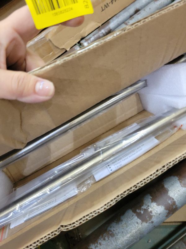 Photo 1 of 2 Pack Antique Bronze Disc Curtain Rods, 28-48 Inches Window Curtain Rod,Adjustable Room Darkening Drapery Rod with Aluminum Finials and Brackets,Wrap Around Design