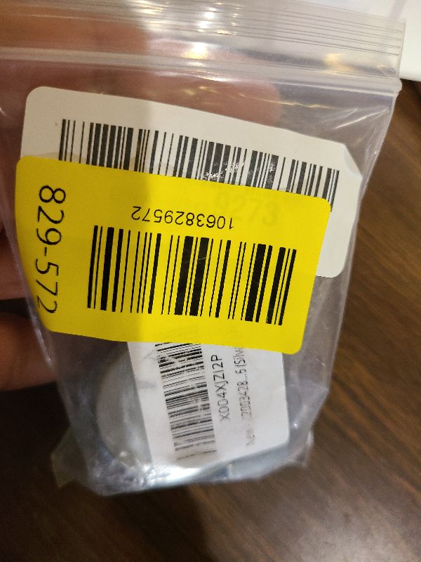 Photo 1 of 22003428 Adjustable Leg (W/Nut) Fits for Whirlpool, Speed Queen, Maytag, Jenn Air and Amana Washer/Dryer 22003428 Leveling Leg Replaces AP4027416 832599 PS2021026 EAP2021026 (Silver 2PC)