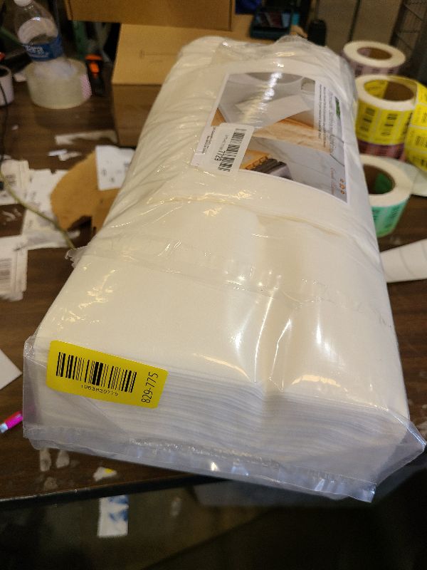 Photo 1 of 200 Linen-Feel Guest Towels Cloth-Like Hand Towels Disposable Bathroom Napkins Thicken Guest Towel Soft, Absorbent 12" x 17" for Bathroom, Kitchen, Wedding Reception or Dinner Party