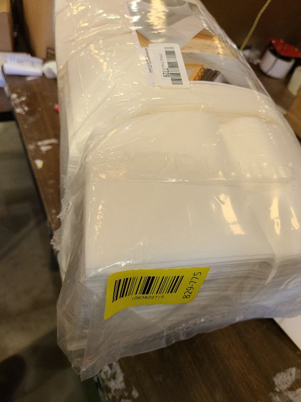 Photo 1 of 200 Linen-Feel Guest Towels Cloth-Like Hand Towels Disposable Bathroom Napkins Thicken Guest Towel Soft, Absorbent 12" x 17" for Bathroom, Kitchen, Wedding Reception or Dinner Party