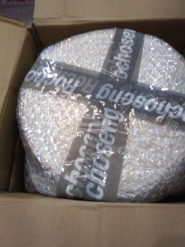 Photo 1 of 10 Pcs Wood Slices for Centerpieces Large Natural Round Wood Discs for Table Decor Rustic Wedding