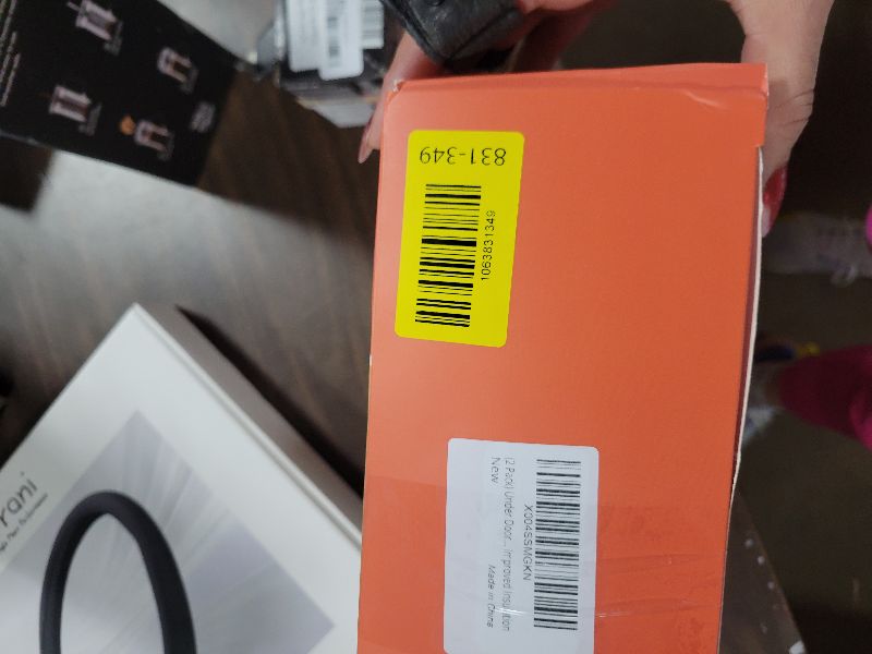 Photo 1 of (2 Pack) Under Door Draft Stopper, Under Door Blocker Size of Adjustable Size from 30" to 36", Easy Install,Gap Filler, Reduces Air Draft, Noise & Sound, Door Seal for Improved Insulation