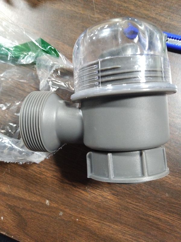 Photo 1 of 1 1/2'' P-Trap Replacement Upgrade, Clear Removable Bottle Trap for Kitchen/Bathroom/Garbage Disposal Sink Drain, Easy Clean Anti-Clog Anti-Odor Drain Pipe Accessory (Female Thread)