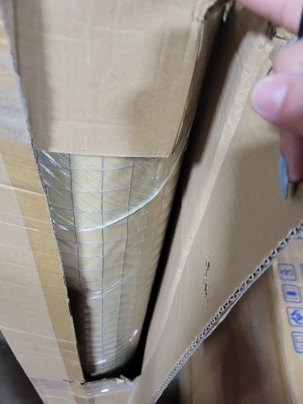 Photo 1 of 16in x 50Ft Hardware Cloth Hot-Dip Galvanized Welded Wire Mesh - Heavy Duty 23 Gauge Chicken Wire Fencing for Garden, Chicken Coop, Rabbit Cage, Rodent & Predator Protection