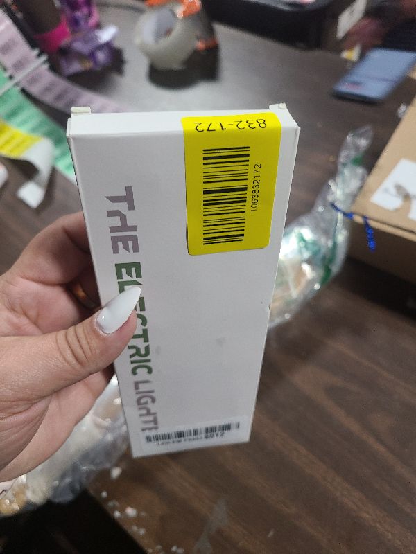 Photo 1 of 2 PCS Long Lighter, Candle Lighters Electric Lighter, Rechargeable Arc with LED Display, Lighters for Candle Aromatherapy Camping BBQ Gas Stoves-Deep Black