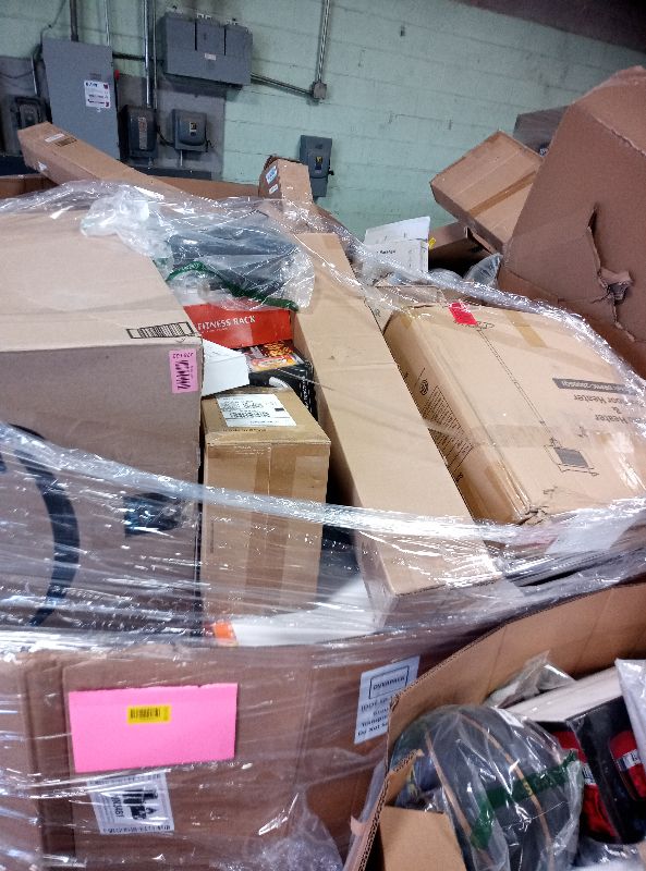 Photo 1 of As is General Merchandise pallet roughly 60 item
