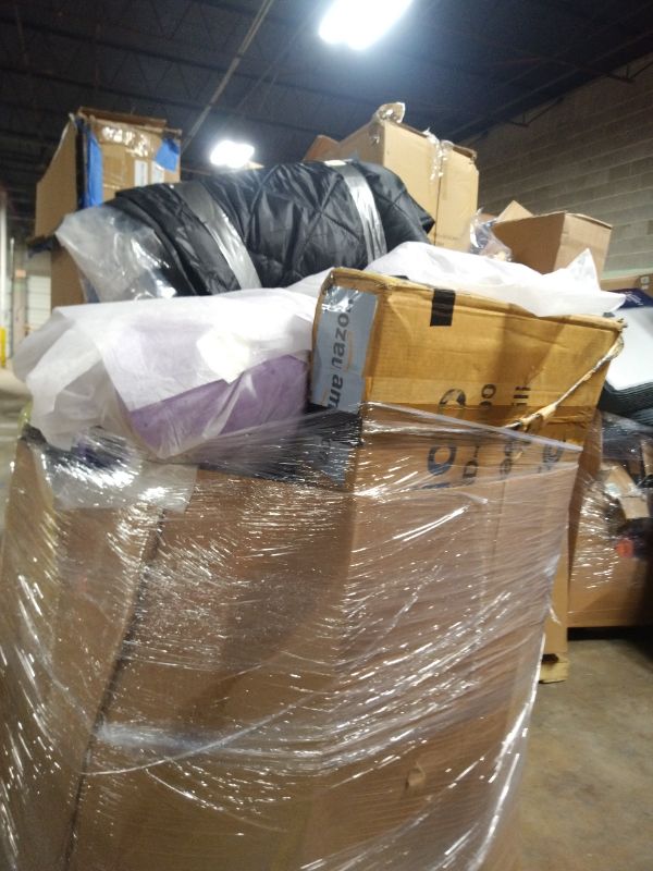 Photo 1 of AS IS GENERAL MERCHANDISE 
PALLET ROUGHLY 6O ITEMS
