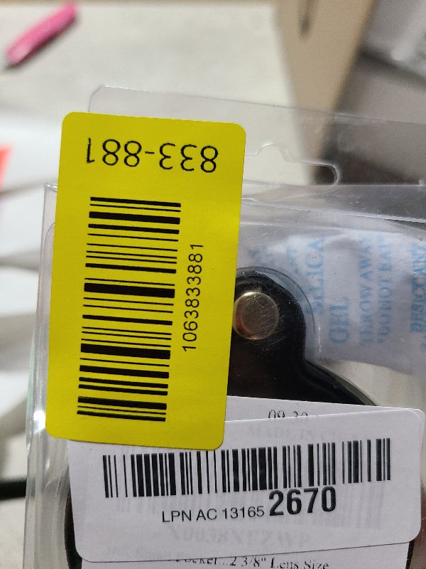 Photo 1 of 10X Small Pocket Magnifier Glass, Mini Folding Magnifying Lenses with Rotating Protective Leather Sheath for Seniors Reading, Inspection, Kids for Exploration, Elders Gift, 2 3/8'' Lens Size