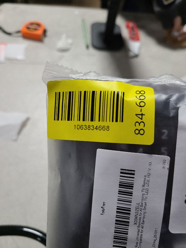 Photo 1 of ?Pack of 2? New Universal Remote for All Samsung TV Remote, Replacement Compatible for All Samsung Smart TV, LED, LCD, HDTV, 3D, Series TV