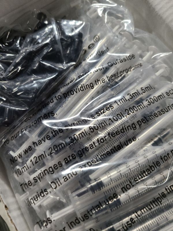 Photo 1 of 1ml Syringes with Caps (Pack of 100)