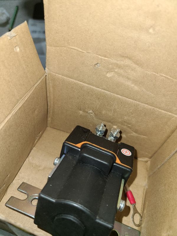 Photo 1 of 10L0L Golf Cart 48V Solenoid for Club Car DS & Precedent 2000-up, with Resistor, OEM# 101908701 102774701 1014947