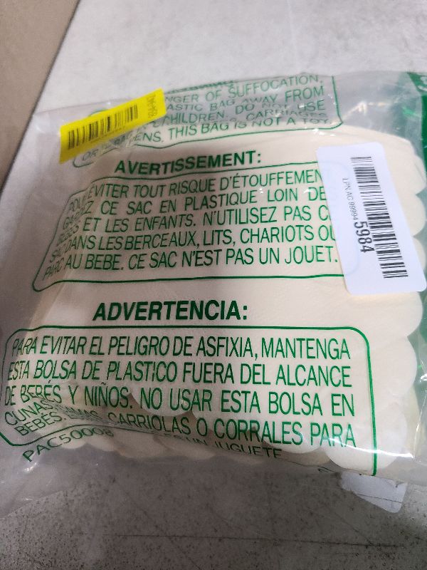 Photo 1 of 100 Pack Cocktail Napkin 2-Ply Scalloped Edged Dessert Napkins Folded 5 x 5 Inches Disposable Napkins for Dinner Wedding Birthday Party Bridal Anniversary Reception Event (Milky-White)