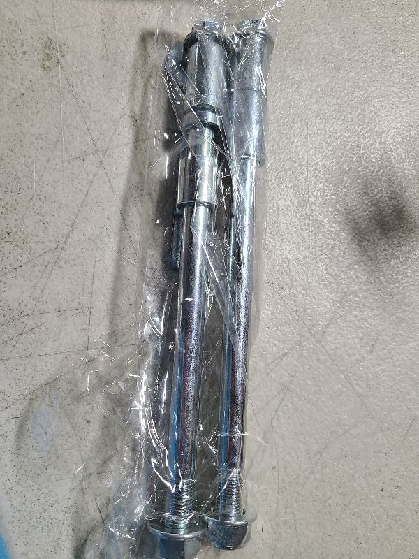 Photo 1 of 12mm 210mm Front Rear Wheel Axle with Bushing 30mm 20mm 5mm Compatible with 50cc 110cc 125cc Dirt Bike Moped Scooter QUAD ATV Mini Bike Parts 2PCS