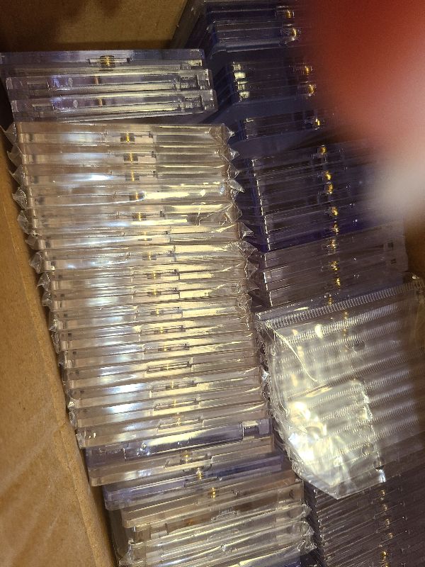 Photo 1 of 100ct Magnetic Card Holders for Trading Cards, 35pt Baseball Card Display Case Fit for Sports Cards, MTG Cards, Standard Cards