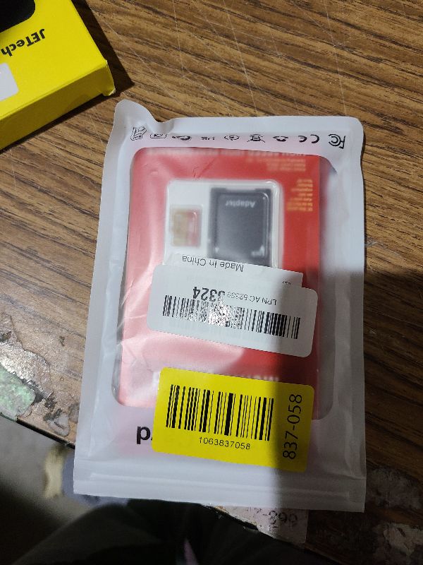 Photo 1 of 2 Pack Memory Card 64GB with Adapter, High Speed TF Card, UHS-I C10 A1 Memory TF Card for Tablet/Mobile Phone/Camera/Car Audio/Game Console (TF162 Red Gold 64GB)