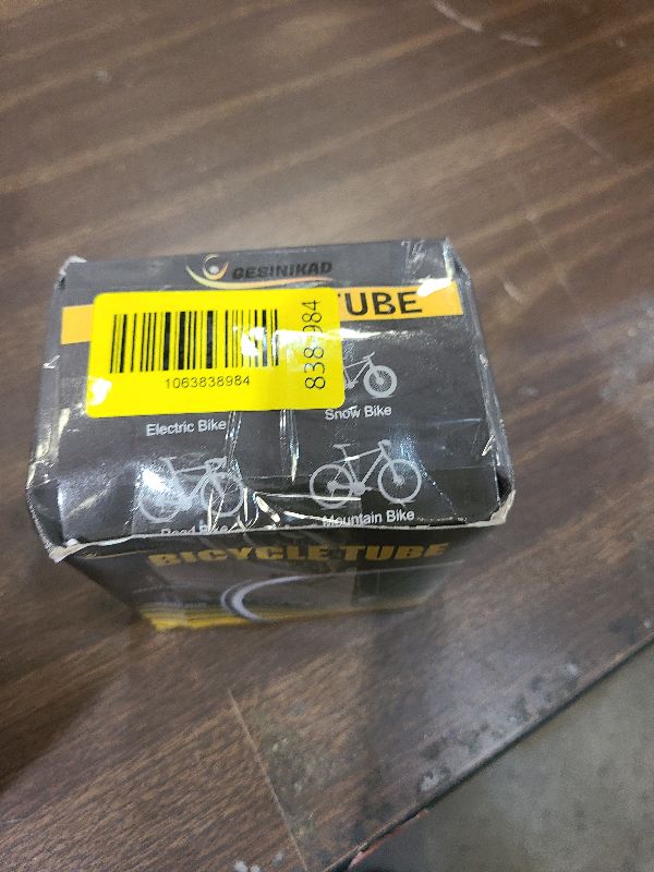 Photo 1 of 2 Pack 12 Inch Bike Tube AV32mm Schrader Valve, Bicycle Inner Tube with 2 Tire Levers Fit 12 x 1.75/1.9/1.95/2.0/2.1/2.125, Butyl Rubber Inner Tube for Kids/Mountain/MTB Bike