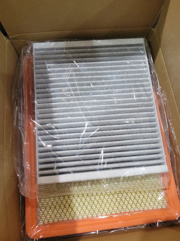 Photo 1 of 2026 Upgrade Engine & Cabin Air Filter Kit for 2019-2025 Silverado 1500 Sierra 1500,2020-2025 Silverado 2500 HD Sierra 2500 HD Gasoline ONLY,2021-2025 Escalade Tahoe Yukon Suburban,Replaces#CA12405