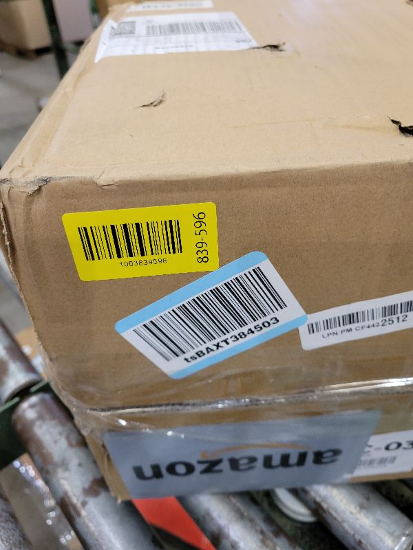 Photo 1 of 2-Rigid 10" Pneumatic Caster ?Black Rubber Wheel - 800 lbs. Capacity