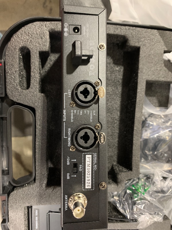 Photo 1 of Phenyx Pro UHF Stereo Wireless in Ear Monitor System, Wireless IEM, 900MHz Band Selectable Frequency, Rack Mountable, 160 ft. Operation, Suitable for Stage, Studio, Exhibit, Lecture, Speech (PTM-10)