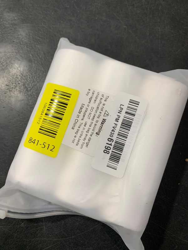 Photo 1 of 1.2 Gallon Small Trash Bags, 4.5 Liter Trash Can Liners Garbage Bags Wastebaskets Liners for Bathroom, 150 Counts Clear Bags