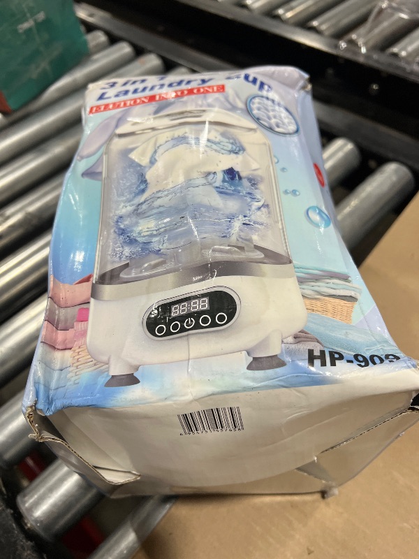 Photo 1 of 3L Portable Washing Machine,3 In 1 Portable Washer And Dryer Underwear Washing Machine,Mini Lavadora Portatil for Home, Apartment, Hotel, Camping & Travel(3L capacity)